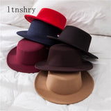 Classic felt hats for men, women, excellent quality Wool Blend Jazz Cap