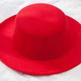 Classic felt hats for men, women, excellent quality Wool Blend Jazz Cap