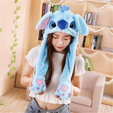 Movable hats for girls, cute and funny animal shapes